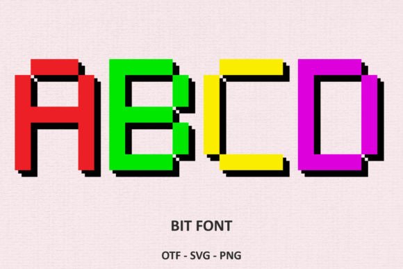 Bit Font: A Practical Look at This 8-Bit Inspired Digital Typeface
