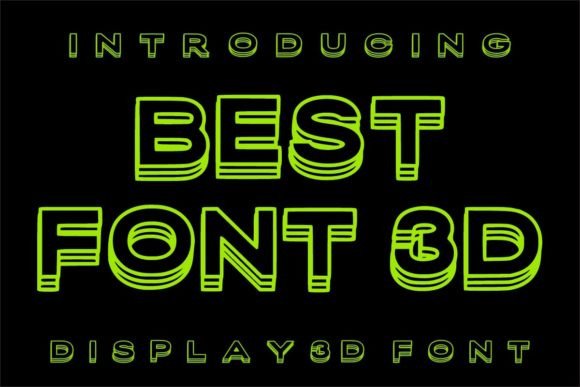 Evaluating Best Font 3D: A Practical Look at a Modern Display Typeface