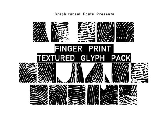 Finger Prints Glyph Font: A Natural Design Resource Guide