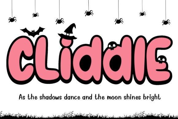 Get Ready to Cuddle Up with the Cutest and Spookiest Font in Town: Cliddle Font
