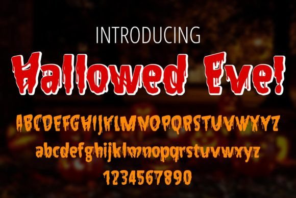 Hallowed Eve Font: A Designer's Secret for Halloween