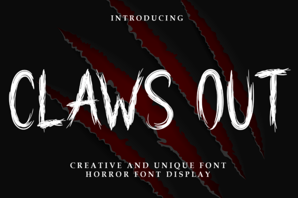 Mastering Thematic Display Typography: The Claws Out Font Phenomenon