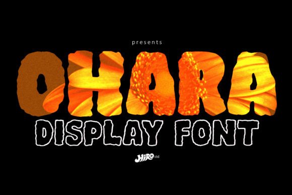 Ohara Font: The Bold Display Typeface for Modern Creators