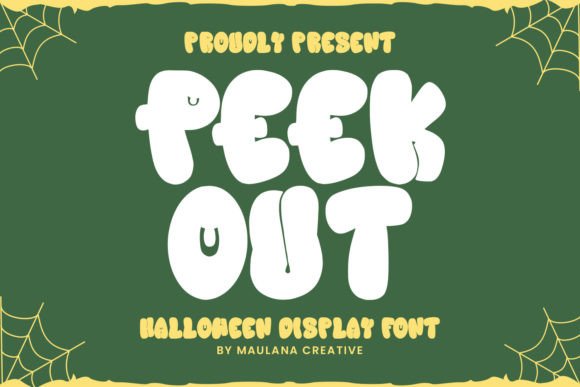 Peek Out Font: Injecting Youthful Energy into Modern Design