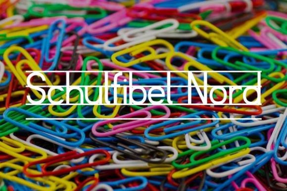 Schulfibel Nord Font: A Playful Yet Simple Display Typeface