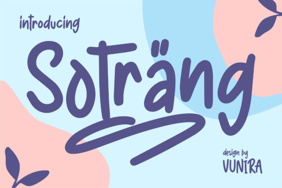 Sotrang Font: Integrating Playful Script into Professional Workflows